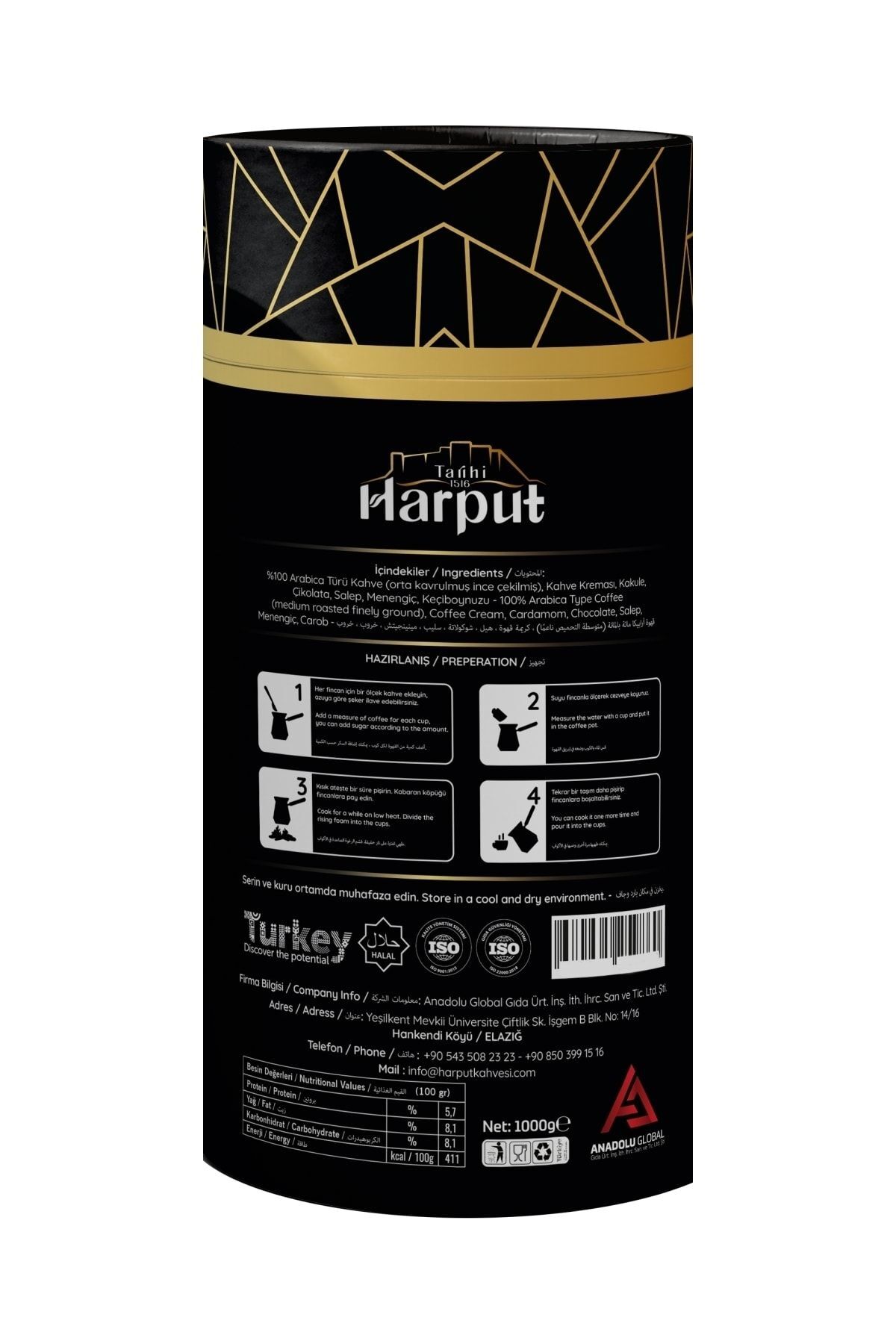 Tarihi Harput 1516 1000 gr Tarihi Harput 1516 - Görsel 2