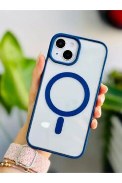 STOREMAX Aksesuar 14 - 15 ile Uyumlu Kablsouz Şarj Özellikli Renkli Şeffaf Kılıf 1157054