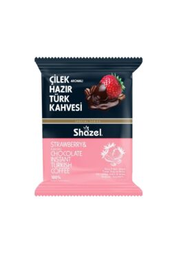 Shazel Çilekli Hazır Türk Kahvesi 100g (AROMALI)