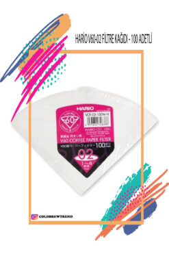 COLD BREW TREND by ugur cadirci Hario V60-02 Filtre Kağıdı - ( 100 Adetli) (NL)