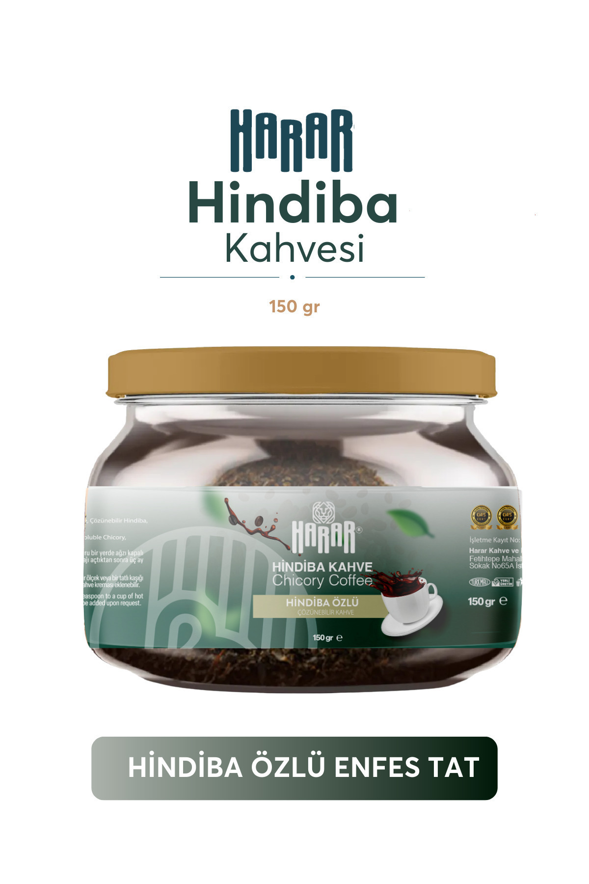 Harar Hindiba Kahvesi 1 Aylık (60 KULLANİM) Net 150gr - Görsel 2