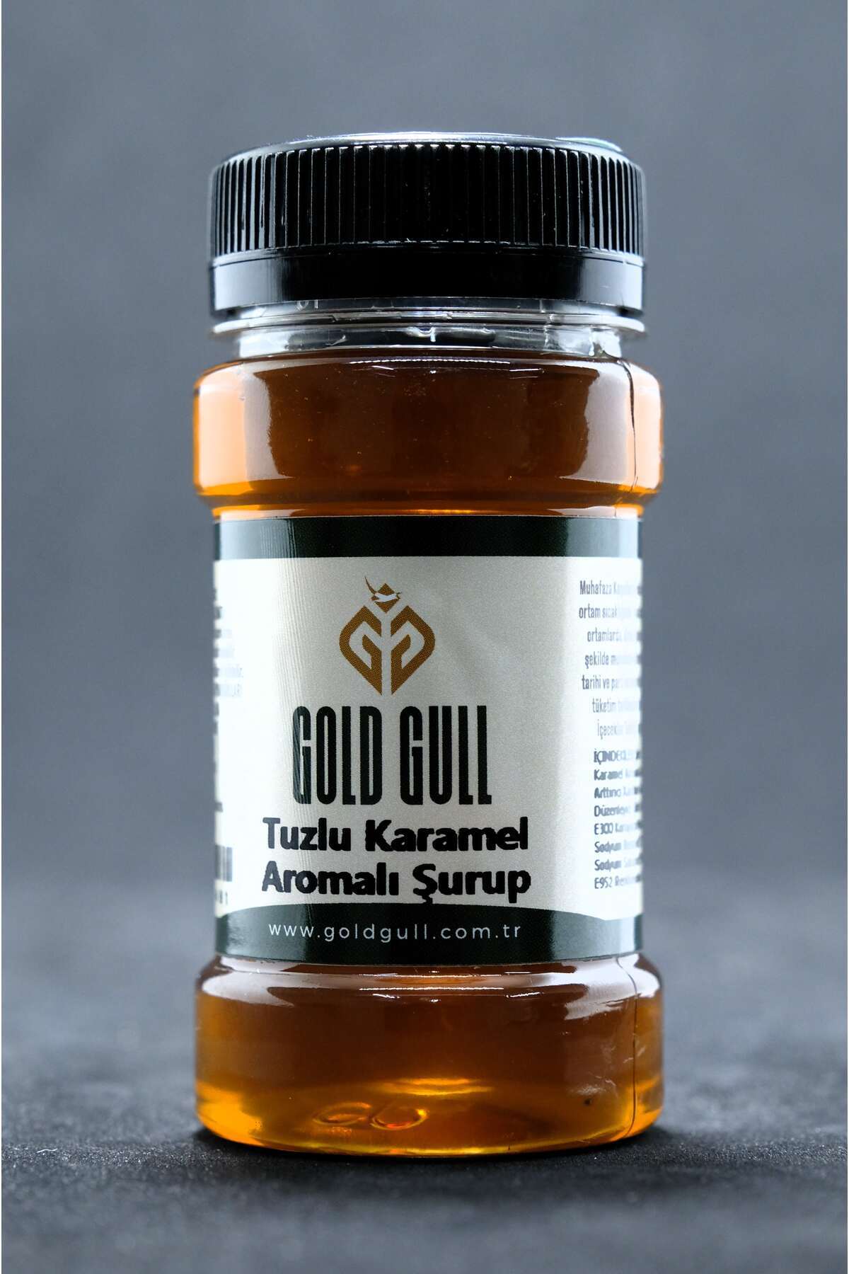 gold gull Tuzlu Karamel Aromalı Kahve ve Meyve Şurubu 80 ml - Görsel 2