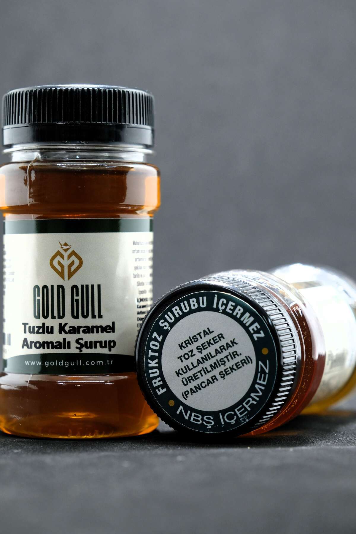 gold gull Tuzlu Karamel Aromalı Kahve ve Meyve Şurubu 80 ml - Görsel 3