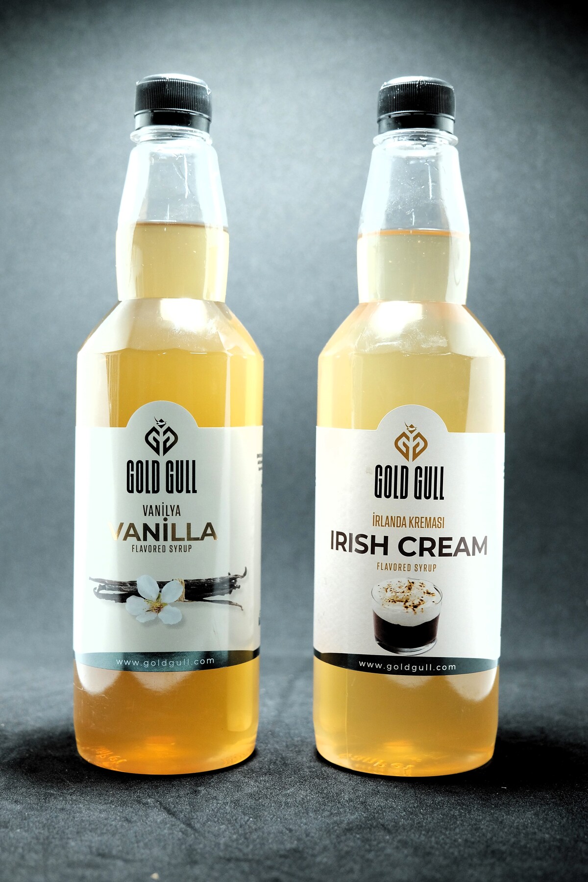 gold gull Irish Cream & Vanilya Aromalı Kahve & Meyve Şurubu 2 x 700 ml. - Görsel 3
