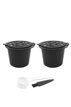 SONREYON 2 Adet Doldurulabilir Nespresso Kahve Kapsülü ( Yıkayıp Tekrar Doldurabilirsiniz.)