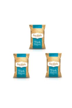 Hacıbaba Türk Kahvesi - Folyo 100gr - 3 Adet Orta Kavrulmuş Türk Kahvesi
