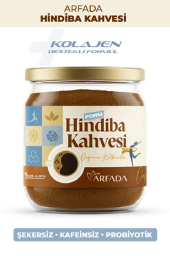 ARFADA Form Hindiba Kahvesi – 1 Aylık - Kolajen Destekli - Şekersiz - Katkısız - 150 g