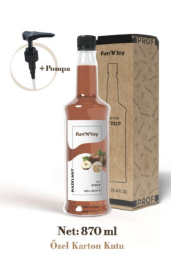 Fun N Joy Fun'n'joy Kahve Şurubu / Fındık 870 ml Pompa