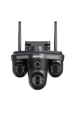 AVENİR AV-S316 WiFi 4 Lensli 3 PTZ 4 Kamera | 16MP Ultra HD, Gece Görüş, Çift Yönlü Ses, Uzaktan Kontrol