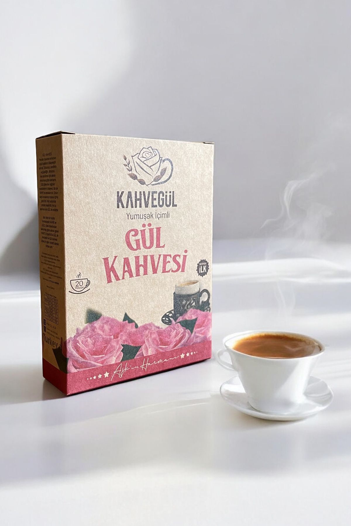 KAHVEGÜL Gül Kahvesi 200gr Kutulu - Görsel 2