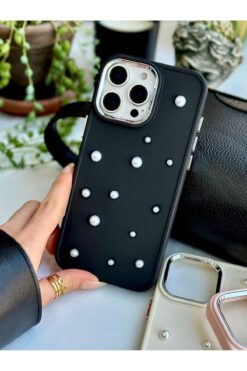 STOREMAX Aksesuar 16 Promax Uyumlu Pearl Oyuncak Tasarımlı Silikon Kılıf - Siyahpearl 1171935