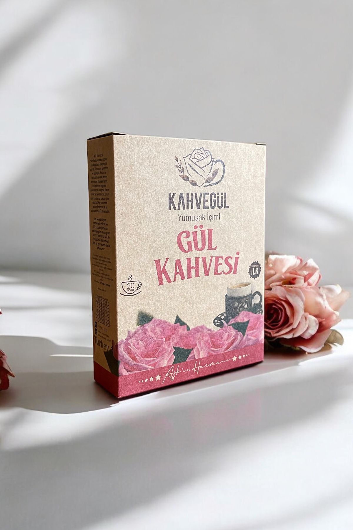 KAHVEGÜL Gül Kahvesi 200gr Kutulu - Görsel 3