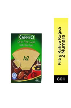 Caffeo 1x2 Kahve Filtre Kağıdı 80 Adet