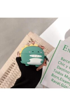 STOREMAX Freebuds SE2 İle Uyumlu Figürlü Silikon Kılıfı (ürün kulaklık değildir) (yeşil dinozor) 224120