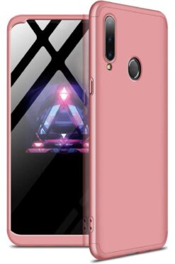 STOREMAX A20s için Kılıf Dip 360 Protective Rose [ A20s ile Uyumlu Kılıf - Rose ] 1171935