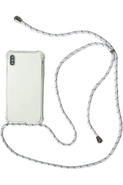 STOREMAX 7 / 8 UyumluBoyun Askılı Şeffaf Çok Şık Kılıf Beyaz ipli 890831