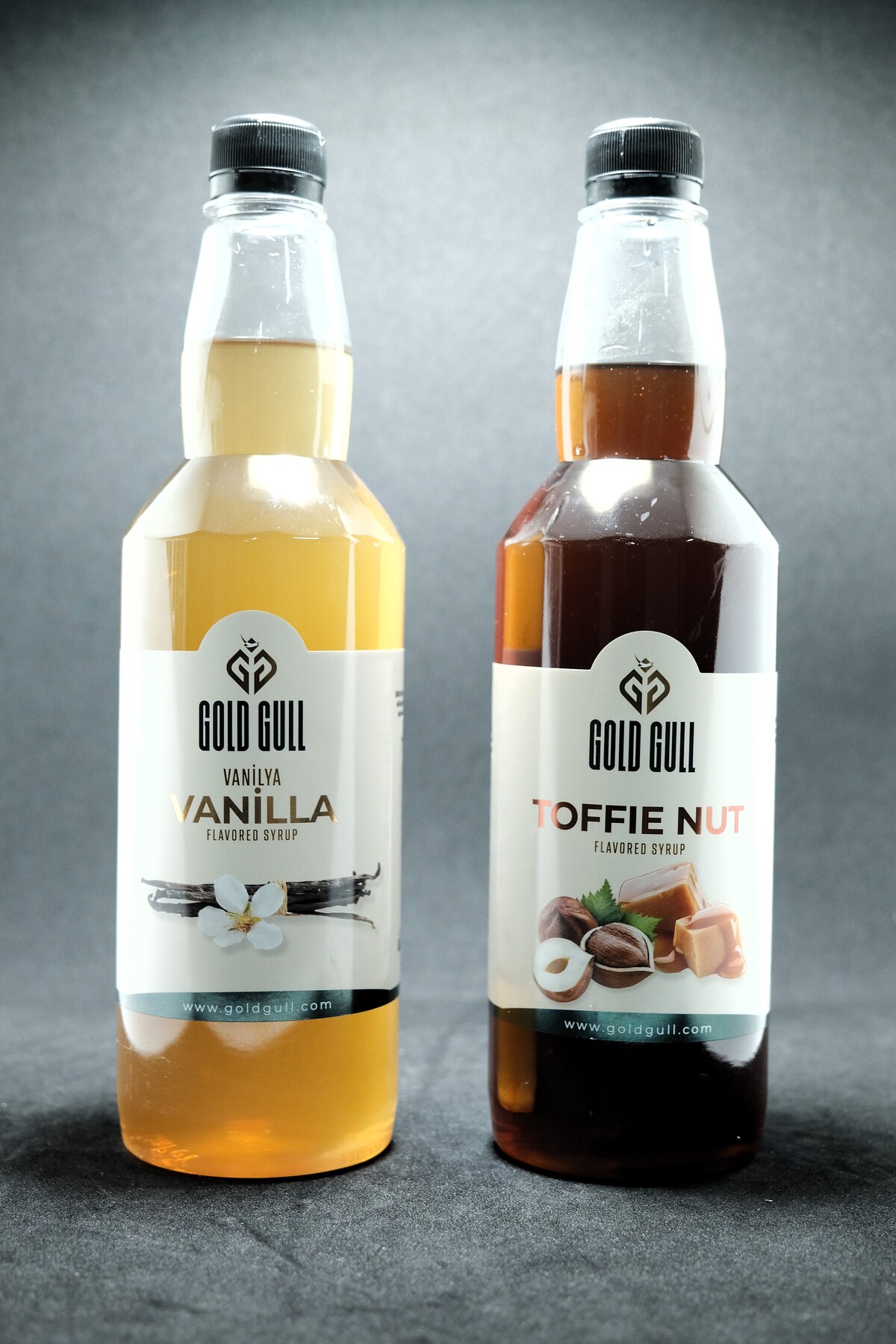 gold gull Toffee-Nut & Vanilya Aromalı Kahve & Meyve Şurubu 2 x 700 ml. - Görsel 3