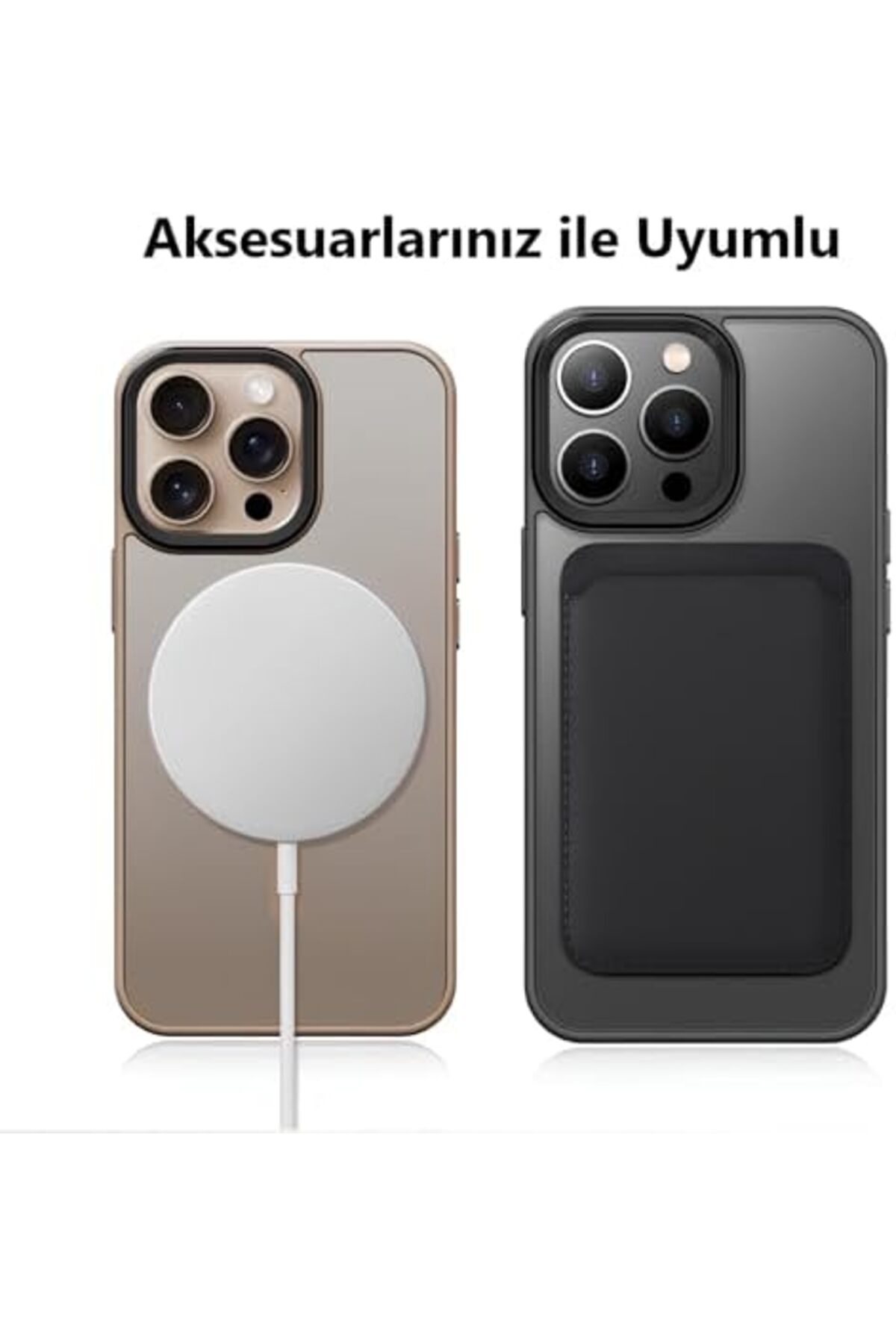 STOREMAX 16 Pro Max için ile Uyumlu Kılıf Drof Darbelere Dayanıklı Buzlu Arka Kapak Sararma Karşıtı Yükseltil - Görsel 2