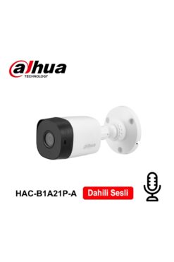 DAHUA HAC-B1A21P-A 2MP HDCVI 3.6mm Sesli Bullet Kamera(20Mt)