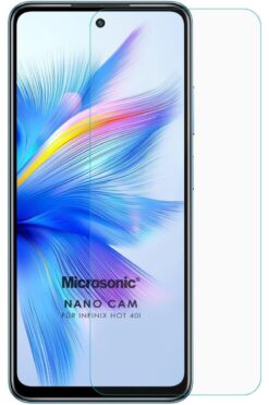 STOREMAX Hot 40i Glass Cam Ekran Koruyucu [Hot 40i ile Uyumlu Ekran Koruyucu - Şeffaf] 1063348