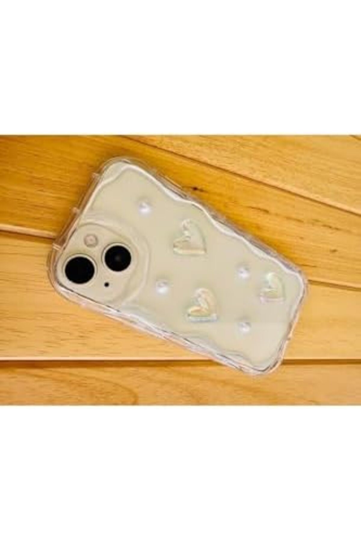 STOREMAX Aksesuar 13 Ve 14 ile Uyumlu 3d Oyuncaklı Inci Tasarımlı Esnek Silikon Kılıf 1154848 - Görsel 3