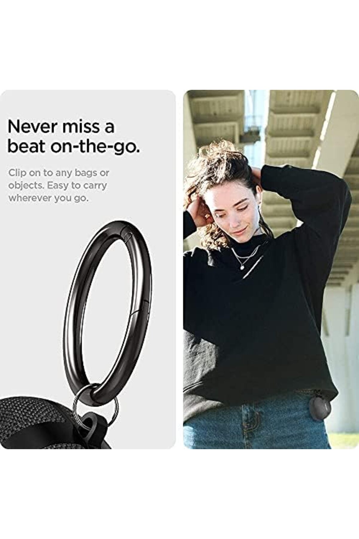 STOREMAX Galaxy Buds 2 Pro / Galaxy Buds 2 / Galaxy Buds Pro / Buds Live Kılıf Fit Dokuma - ASD01278 224120 - Görsel 3