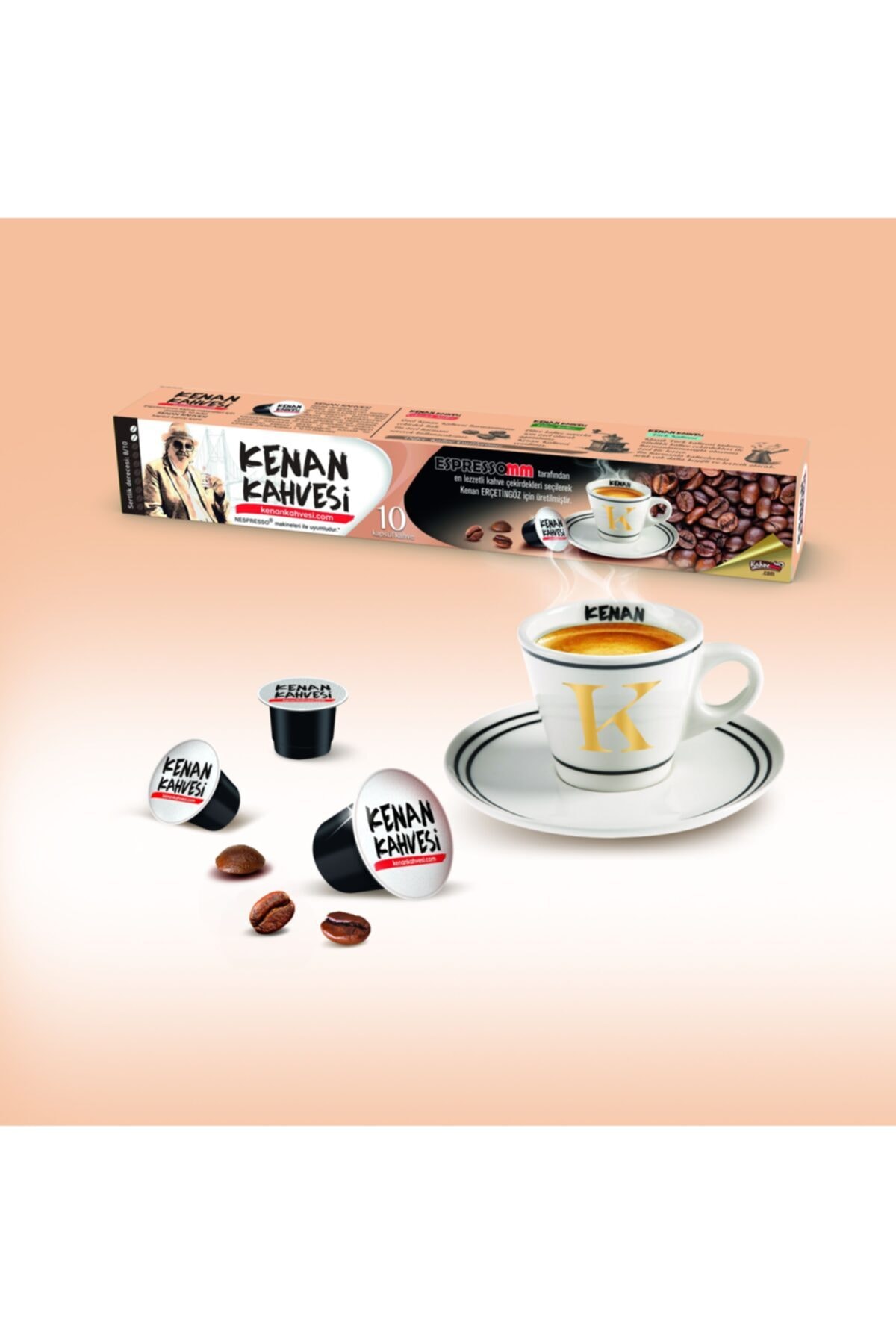 ESPRESSOMM Kenan Kahvesi Kapsül Kahve (100 Adet) - Nespresso® Uyumlu* - Görsel 3