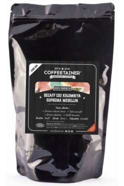 COFFEETAINER Kafeinsiz Kolombiya Supremo Medellin Filtre Kahve (%100 Arabica) 250 Gr