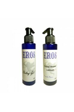 Eros 125ml Şeftali Aromalı Kayganlaştırıcı Ve 125ml Dlay Jel Erkeklere Özel Set