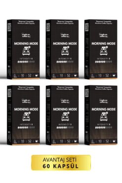 Mode On Coffee Co. Morning Mode Nespresso Uyumlu Alüminyum Kapsül Kahve Seti - 60 Adet