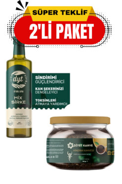 dyt diyet kahve Hindiba Kahvesi Ve  Sirke (İKİLİ PAKET)