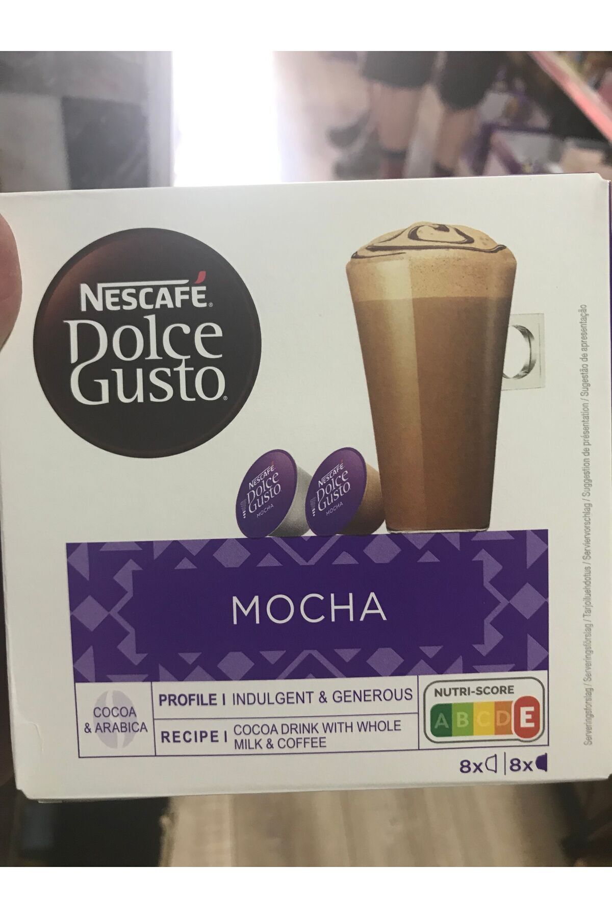 dolce gusto Nescafe dolce mocha 16 kapsül kahve