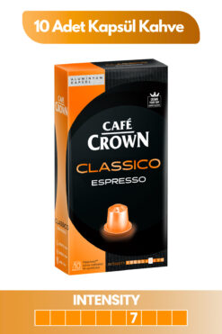 Cafe Crown Classico Kapsül Kahve Nespresso Uyumlu 10 Adet