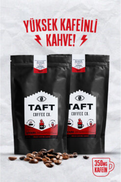 TAFT Coffee Co. 2'li Taft Yüksek Kafeinli Filtre Kahve 250gr. (french Press Için Öğütülmüş)