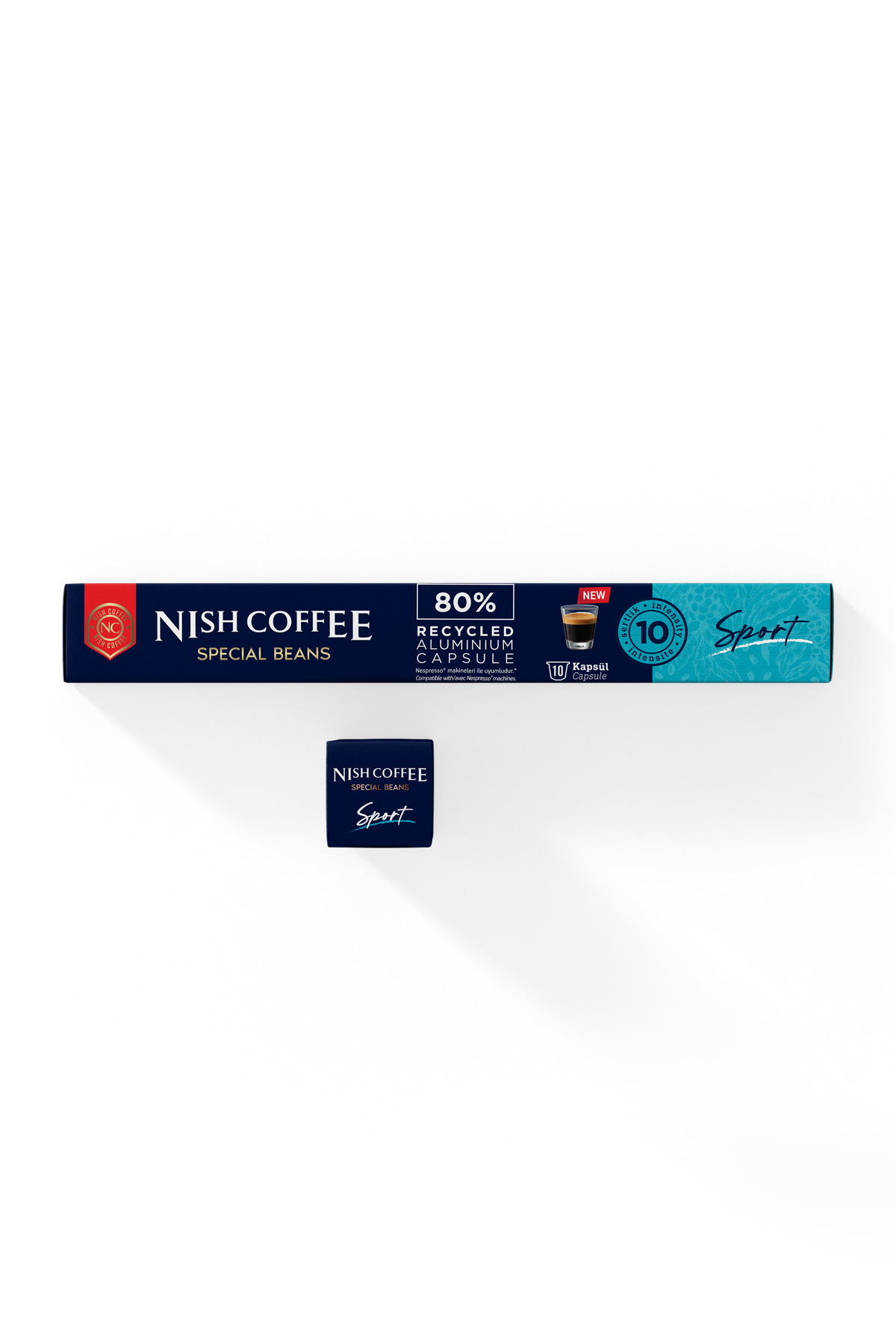Nish Coffee Kapsül Kahve 10 Sport (Nespresso Uyumlu)-10 Adet - Görsel 2