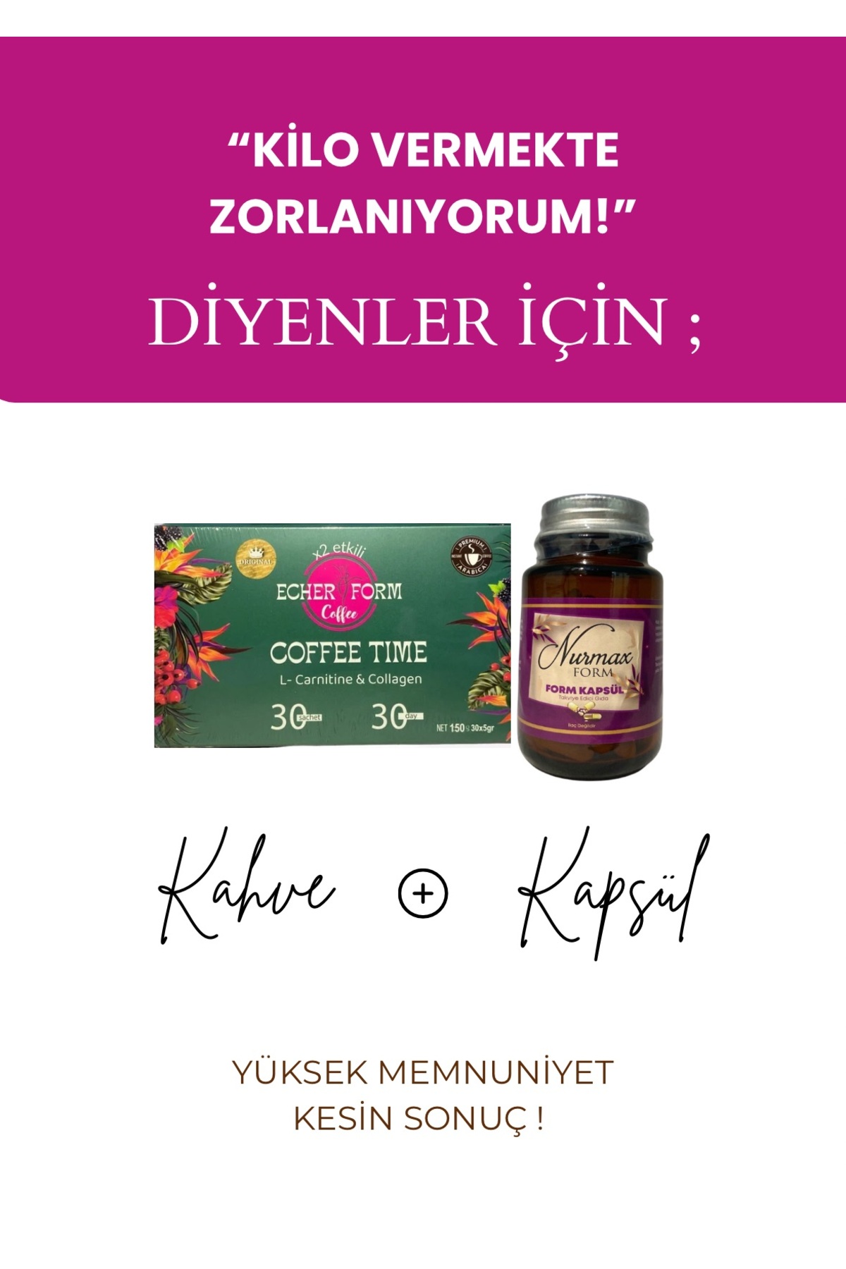 Echer Form Kahve (30’LU) Capsul (60’LI)