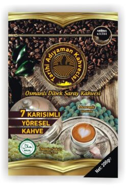Tarihi Adıyaman Kahvecisi Damla Sakızlı Dibek Kahvesi 200 G*4