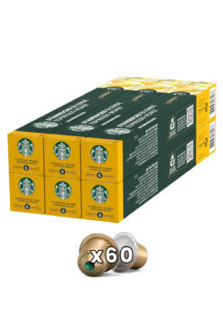 Starbucks Blonde Espresso Kapsül Kahve 10lu Paket x 6 Adet Nespresso Uyumlu