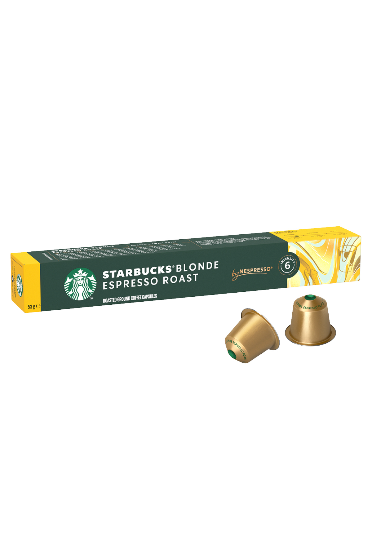 Starbucks Blonde Espresso Kapsül Kahve 10lu Paket x 6 Adet Nespresso Uyumlu - Görsel 2