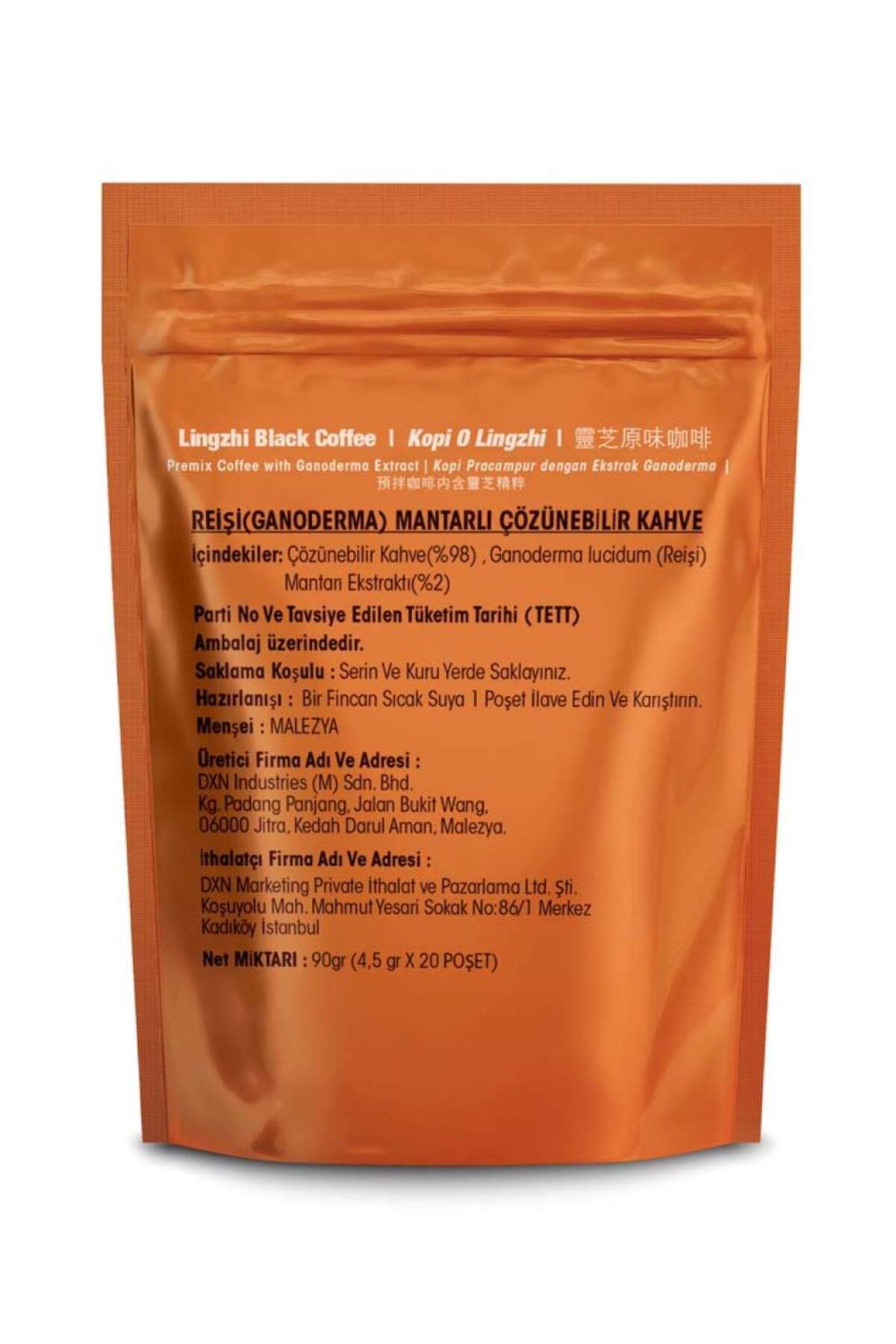 DXN Lingzhi Black Coffee - Görsel 2