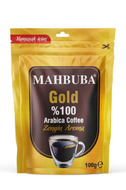 Mahbuba Çözünebilir %100 Arabica Gold Kahve Tam Kıvamında 100gr