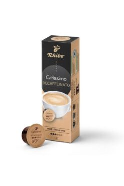 Tchibo Cafissimo Decaffeinato | Kafeinsiz Kapsül Kahve 70 g x 12 Adet | Cafissimo Makine Uyumlu