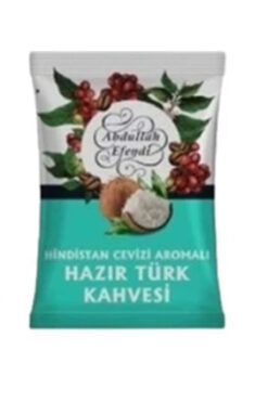 Abdullah Efendi Hazır Türk kahvesi HİNDİSTAN CEVİZİ AROMALI 100 GR