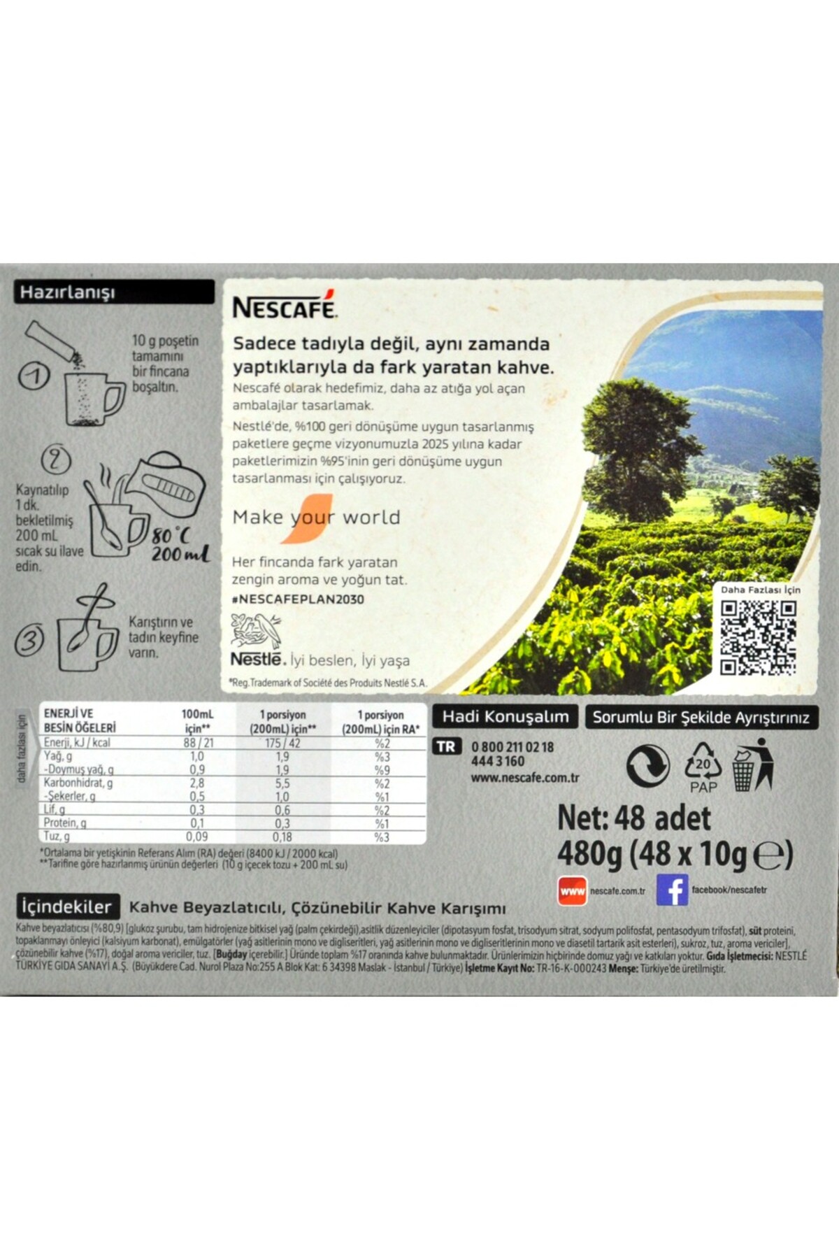 Nescafe 2 si 1 Arada 48 Adet - Görsel 2