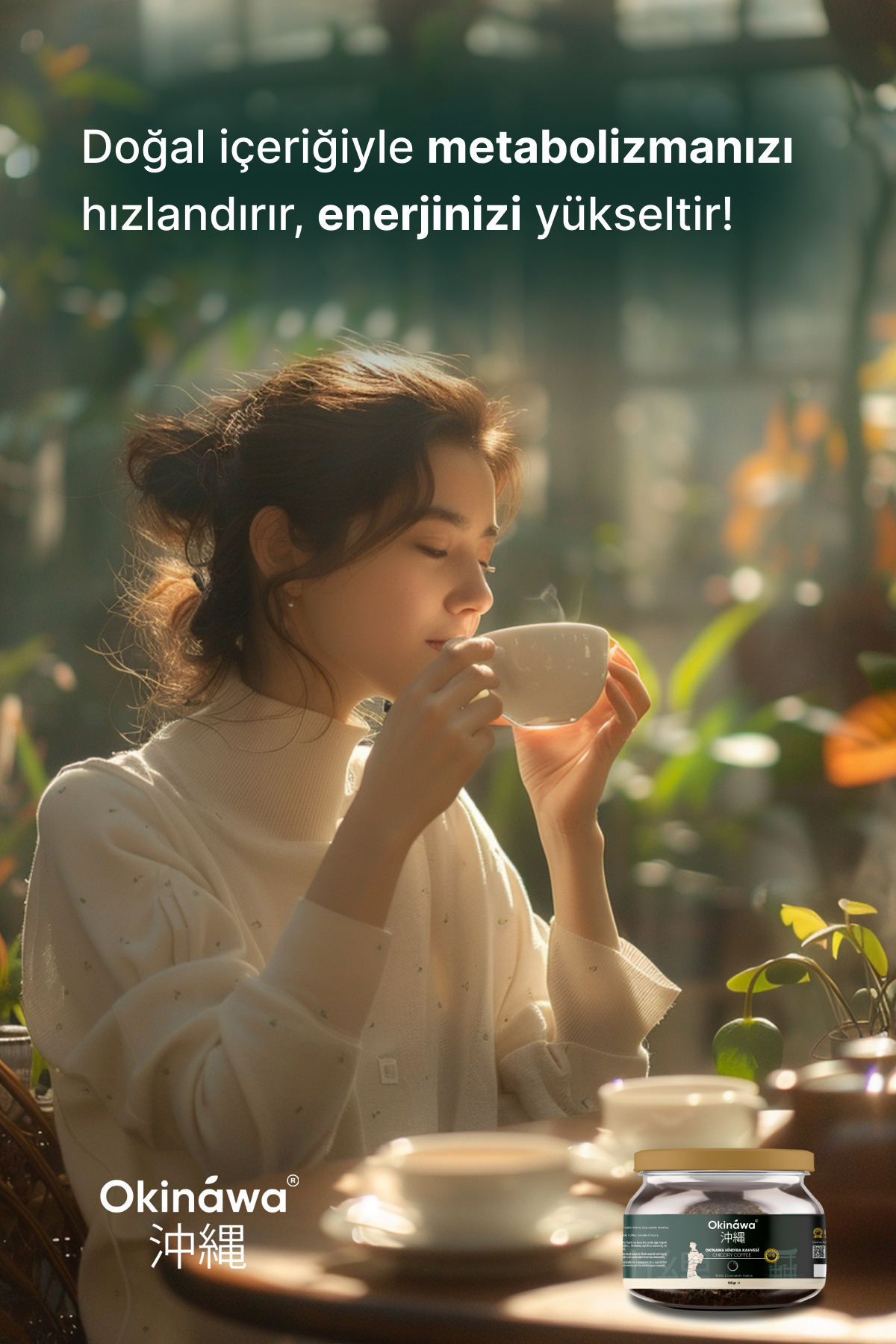 Genel Markalar Okinawa Hindiba Kahvesi Detox Kahve 1 Aylık - (60 KULLANIM) Net 150gr - Görsel 2