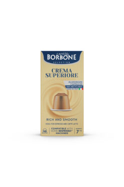 Caffe Borbone Crema Superiore Nespresso Makine Uyumlu Alüminyum Kapsül 10