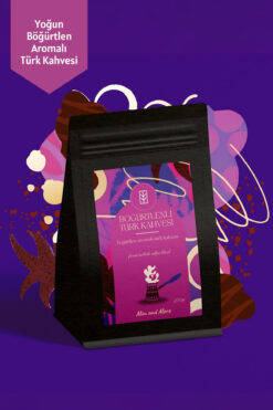 Mim and More Blackberry Turkish Coffee, Böğürtlen Aromalı Türk Kahvesi, 200 gr