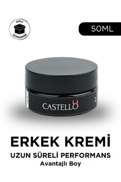 Castello Erkek Kremi Uzun Süren Deneyim-For Men Premium Cream-Geciktir 50ML