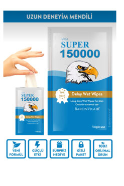 Super 150000 mavi mendil Uzun Deneyim mendili 50 Adet