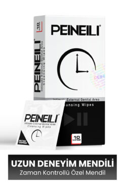 PEINEILI Genital Area Care Wipes 10 Uses Uzun Deneyim Mendil 10 Kullanımlık